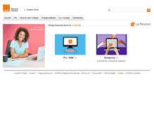 Tablet Screenshot of orange-business.re