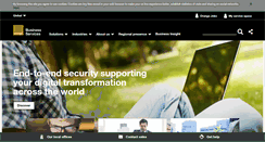 Desktop Screenshot of orange-business.com